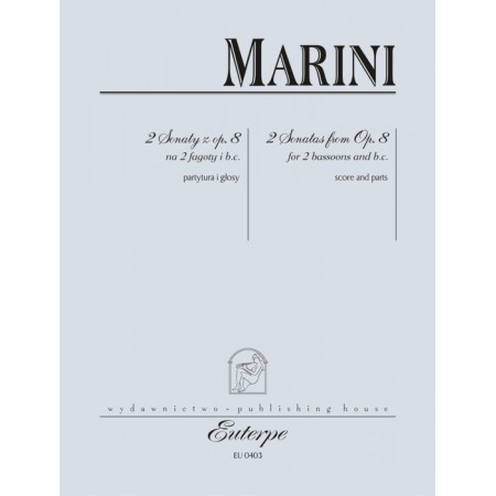 MARINI, Biagio - 2 Sonaty z op. 8